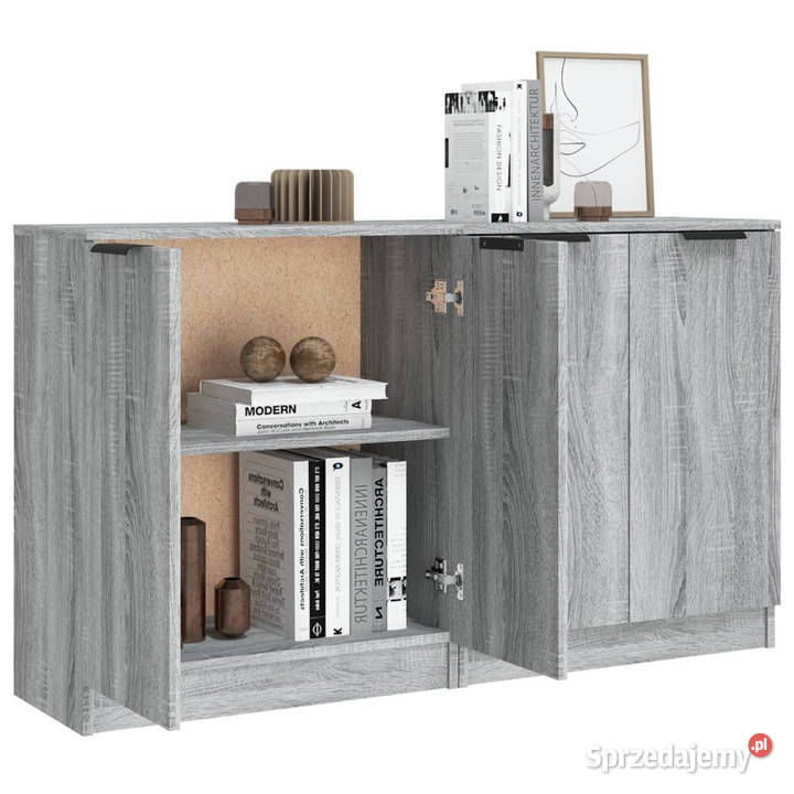 Szafki 2 szary dąb 60x30x70 materiał Warszawa