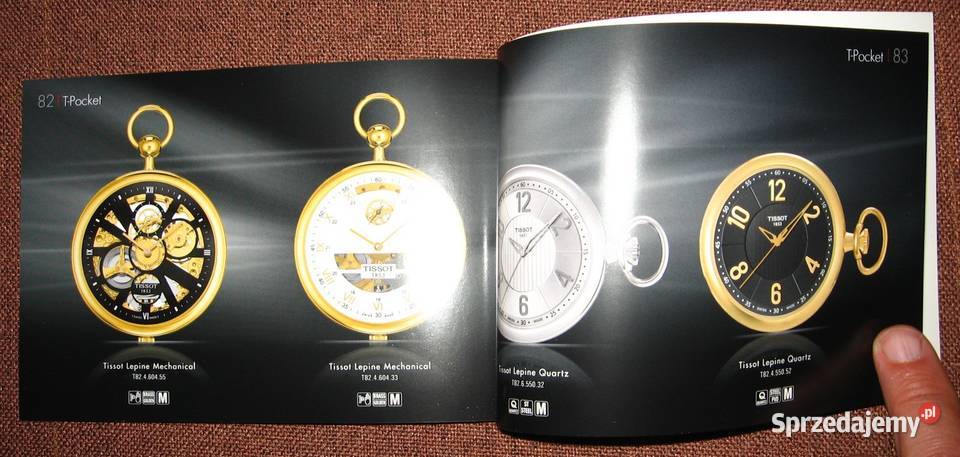 TISSOT 2011 watches catalog katalog zegarków Kępice