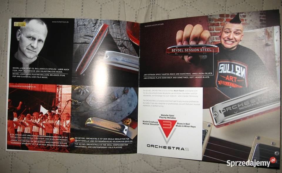 SEYDEL brochures catalogs lot zestaw katalogów i Instrumenty dęte