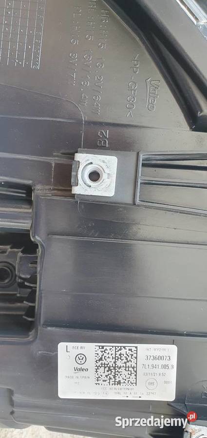 Lampy przód vw t61 h7 orginał valeo Leszno