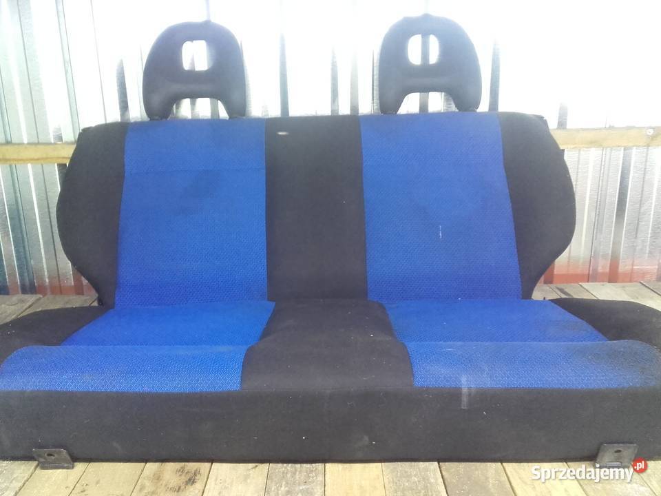 Fiat Seicento kanapa tylna zagłówki Łódź