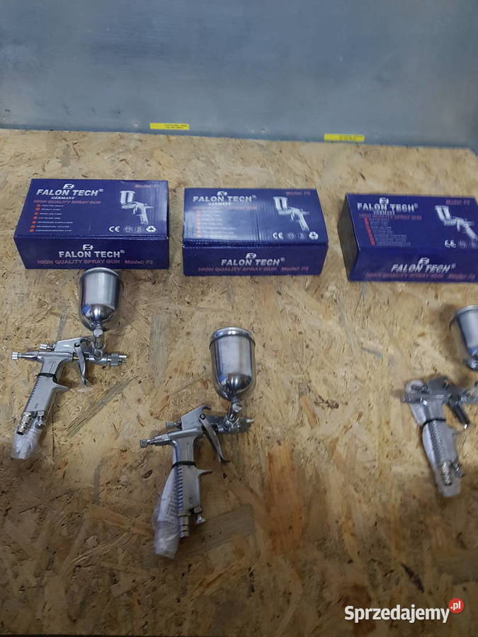 FALON TECH PISTOLET LAKIERNICZY F2 200ML DO olejowy  Pneumatyczne Dom i Ogród