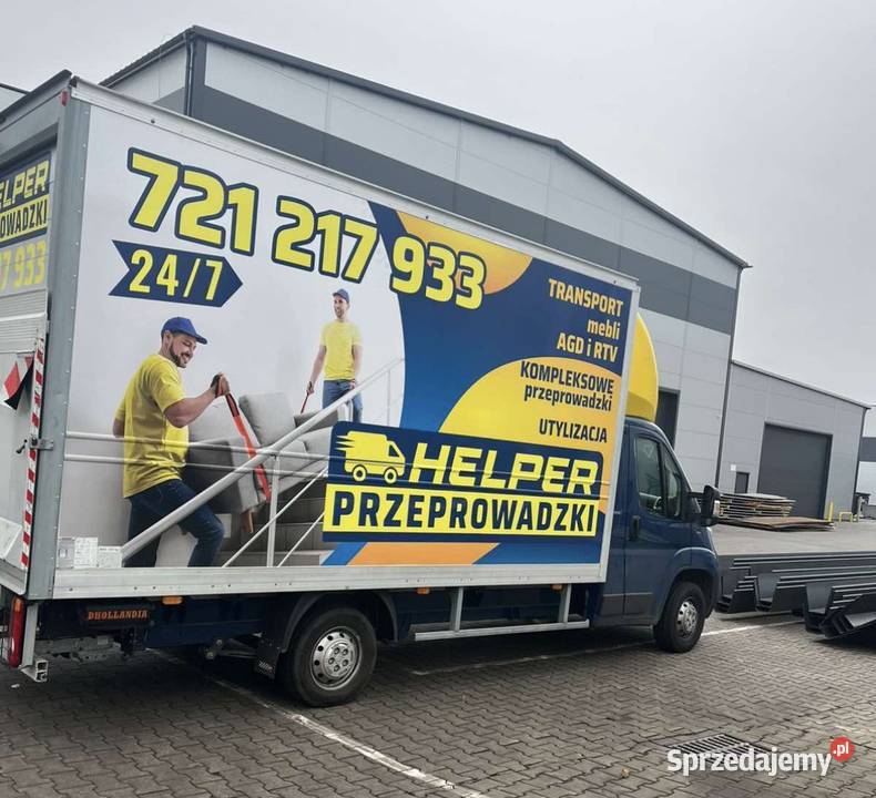 HELPER przeprowadzki taxi bagażowe utylizacja kujawsko-pomorskie Toruń