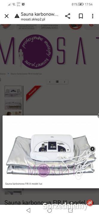 Sauna karbonowa Mosati Fir3 Lux Radom