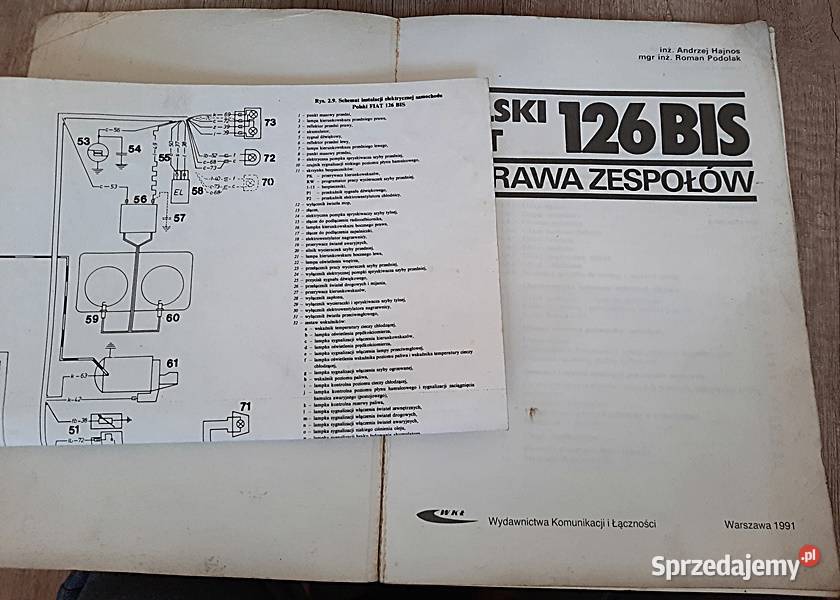 Polski Fiat 126Bis naprawa zespołów A Hajnos R