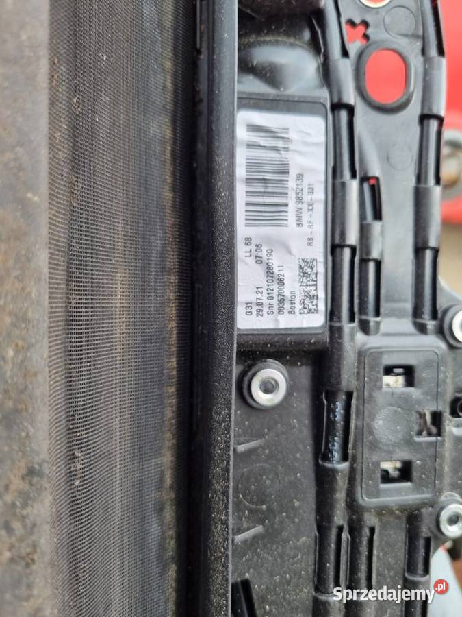 BMW 5 G31 MPakiet Czarna Podsufitka Czarny Sufit Skawina