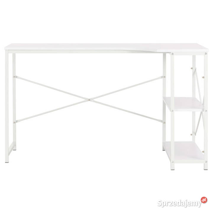 Biurko komputerowe białe 120 x 72 x 70 WM20262