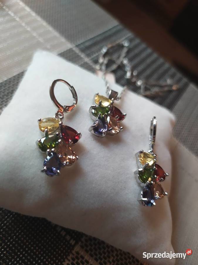 Komplet biżuterii grawerowanie 925 Gliwice