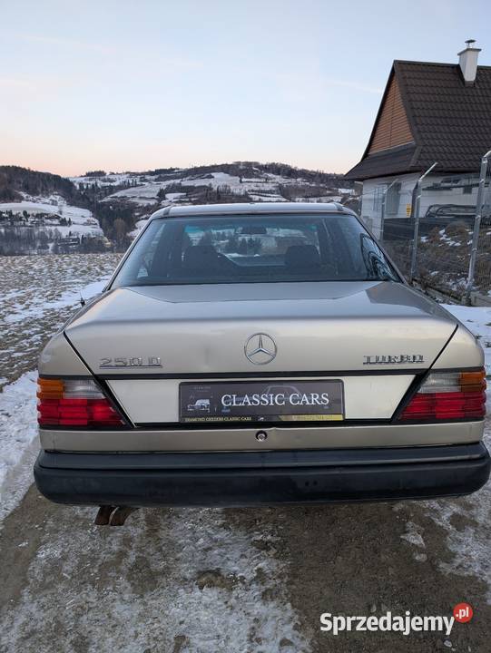 Mercedes Benz W124 250 TURBO DIESEL Sedan / Limuzyna Poręba Wielka