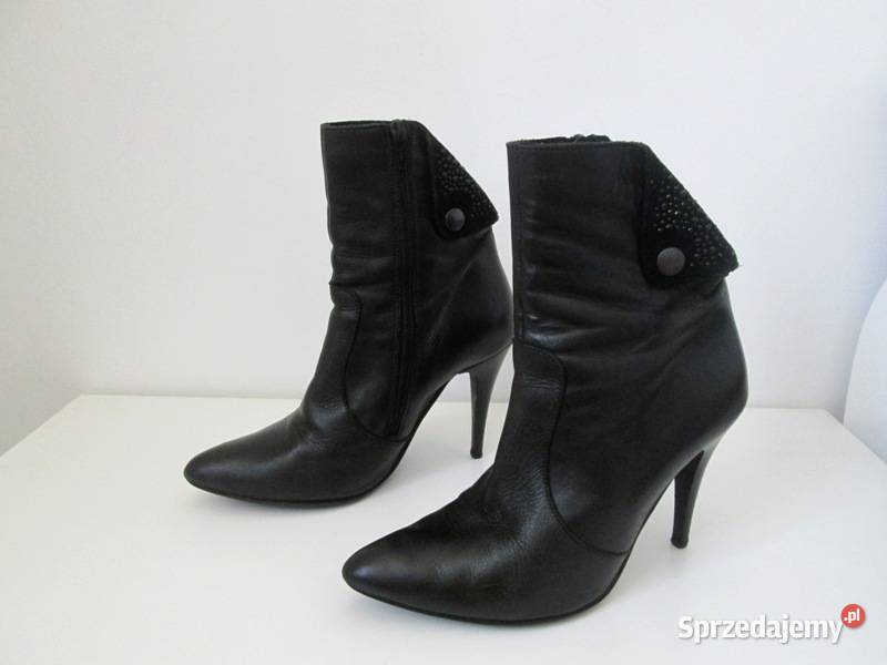 Botki skórzane Vera Gomma 37 Bogatynia