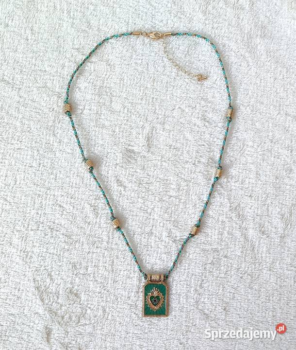 Naszyjnik łańcuszek chocker medalik medalion Szczecin