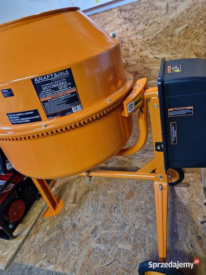 Zestaw Betoniarka Agregat KD492 200L 1250W 3000 Betoniarki Głogowa