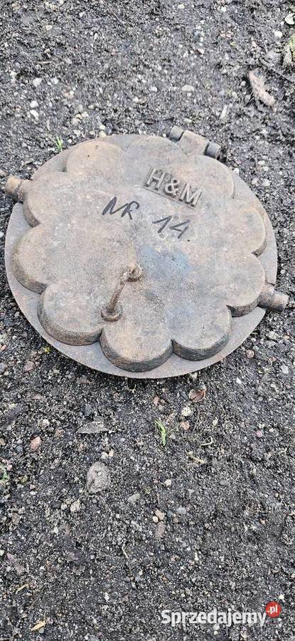 14Ładny stanPrzedwojenna żeliwna gofrownica zachodniopomorskie Barlinek