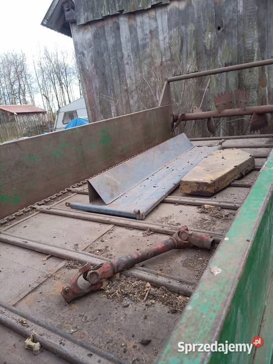 rozrzutnik roztrząsacz obornika nieuszkodzony podlaskie Bielsk Podlaski