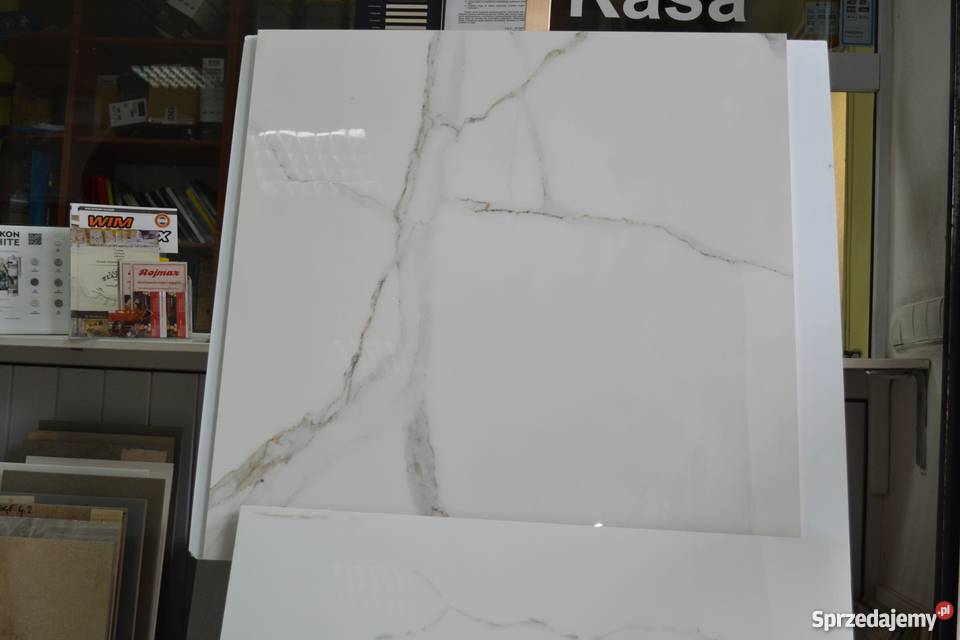 Gres 80x80 Pietrasanta Carrara Marble płytka Zakopane
