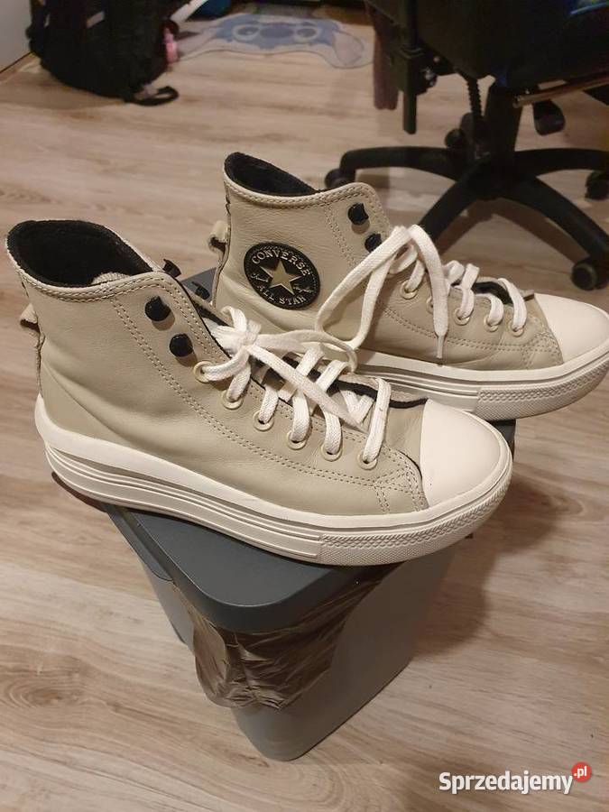 Trampki converse skóra naturalna 39r Converse