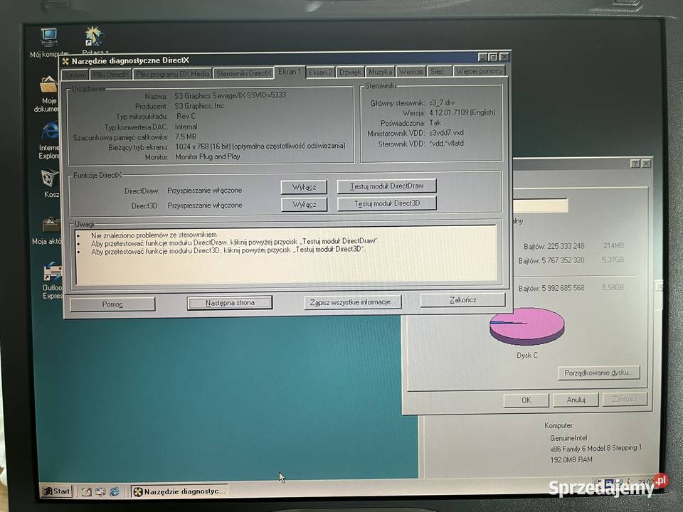Zabytkowy laptop Toshiba Satellite Pro 4200 Brzana