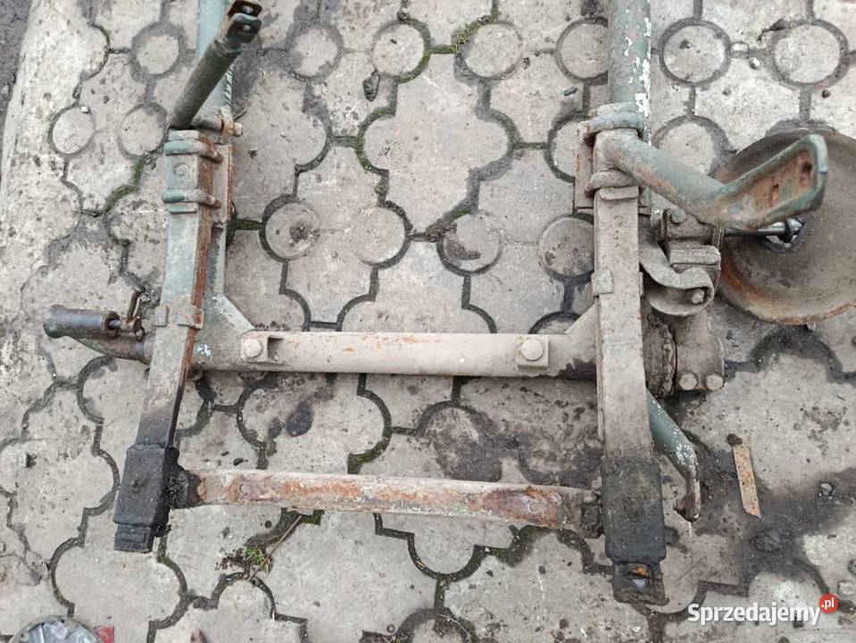 Części ramy bocznego wózka M72 Leszno