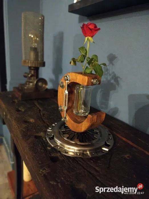 Industrialny wazonik loft vintage retro prezent Tuszyn