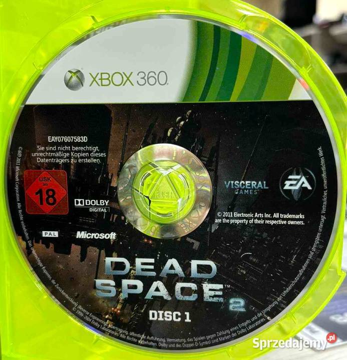 DeadSpace 2 Xbox 360 Elbląg