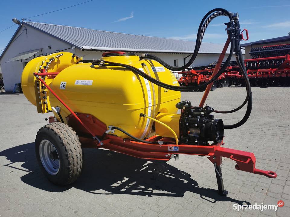 Opryskiwacze przyczepiany sadowniczy 1000L 1500L