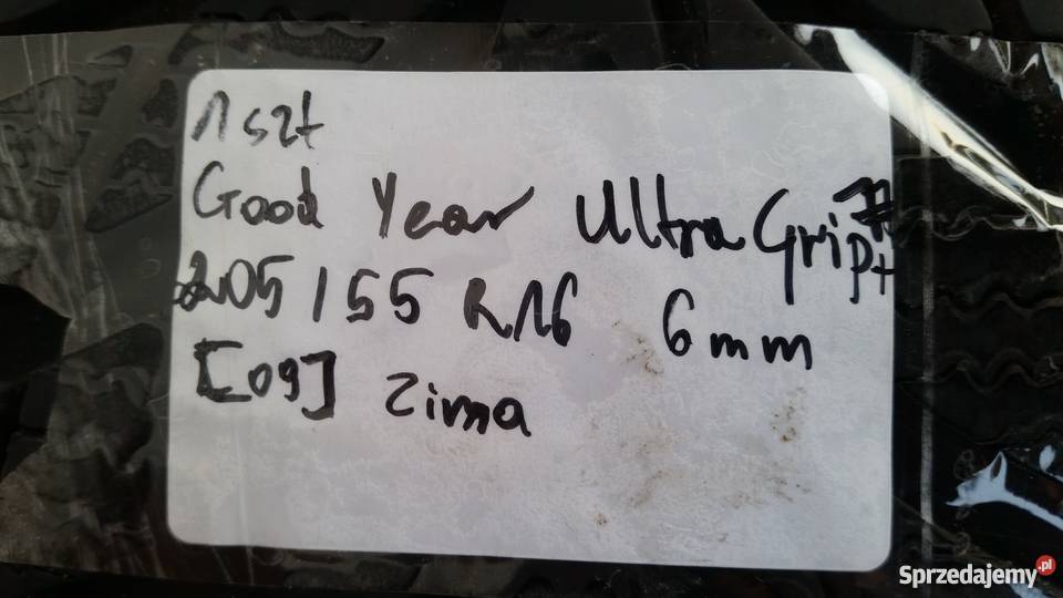 goodyear ultra grip 7 20555r16 91h