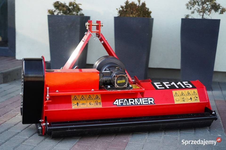 Kosiarka bijakowa EF 145 4FARMER czerwona Tajęcina