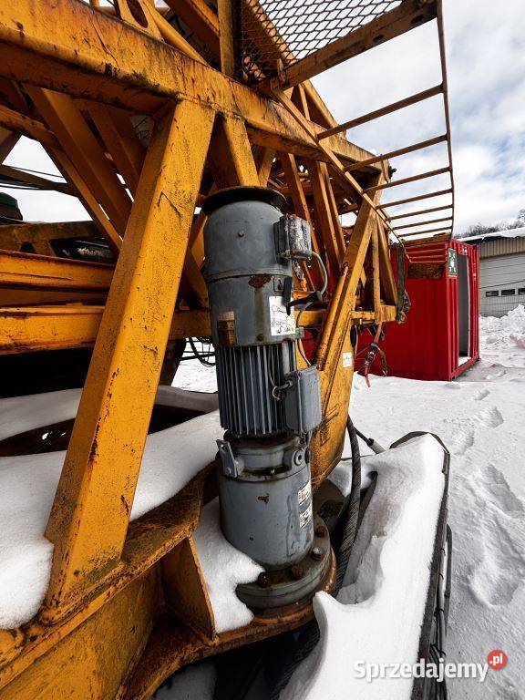 Żuraw budowlany dźwig budowlany LIEBHERR 71K Poznań