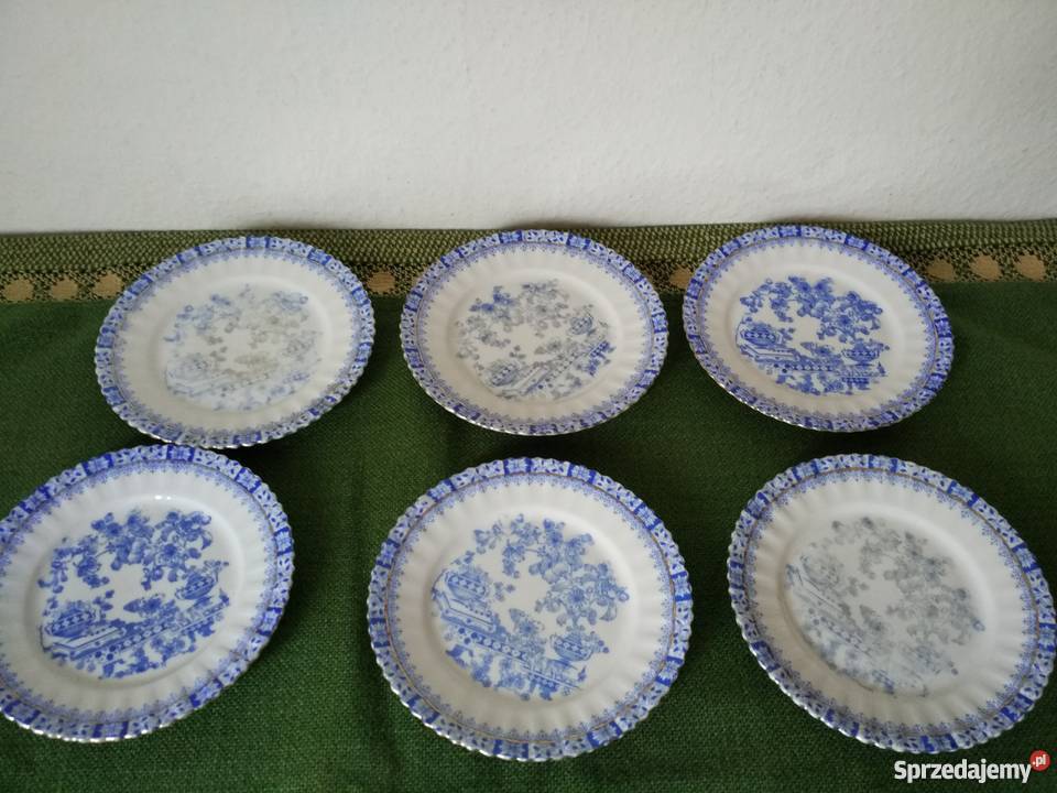 talerzyki China Blau Rosslau Antyki, Sztuka, Kolekcje Ropa sprzedam