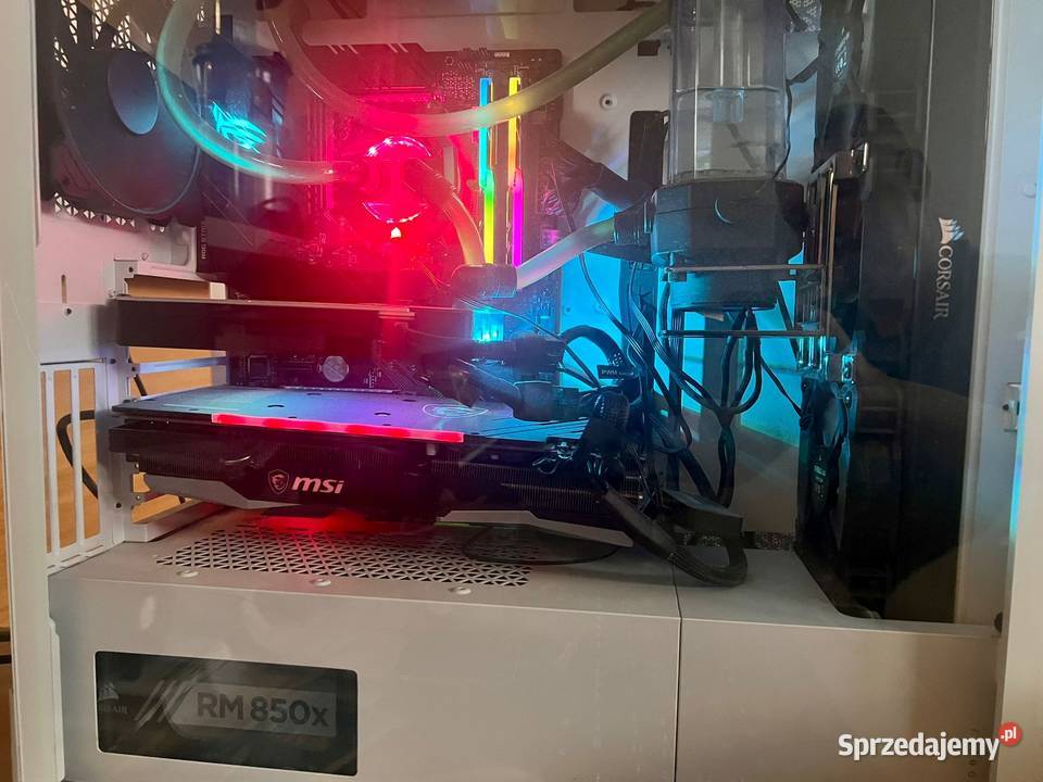 Mocny komputer gracza RTX3090FE RX6800XT Ryzen7 Komputery stacjonarne