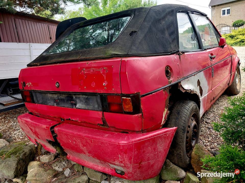 Vw Golf mk1 cabrio benzyna Lwówek Śląski