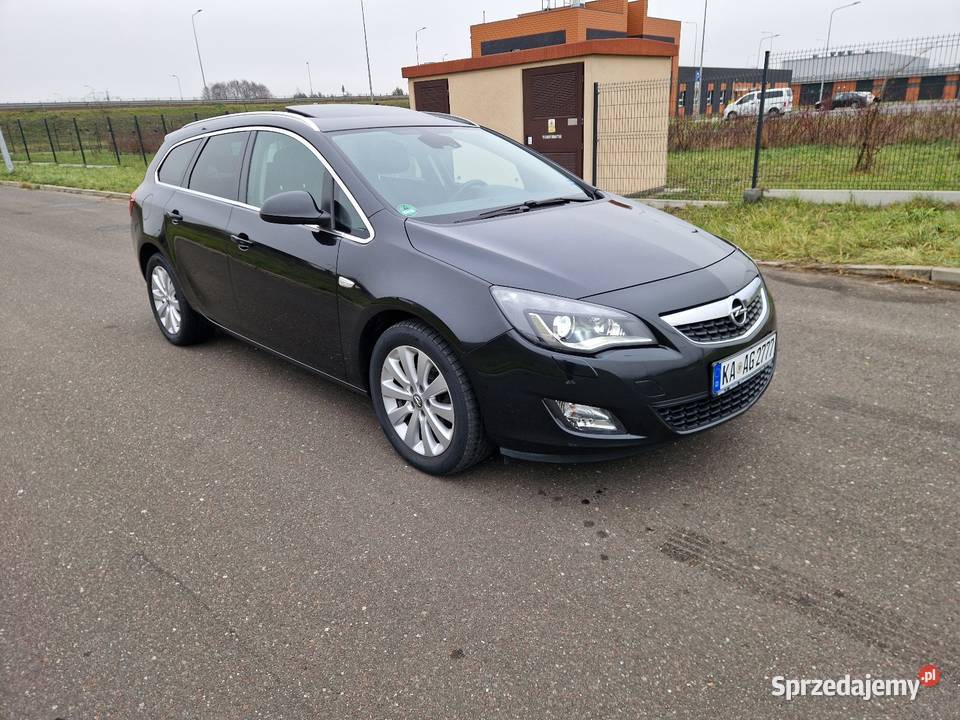 Opel Astra J 17 CDTI 2012r Jeden Właściciel centralny zamek Astra Nadma