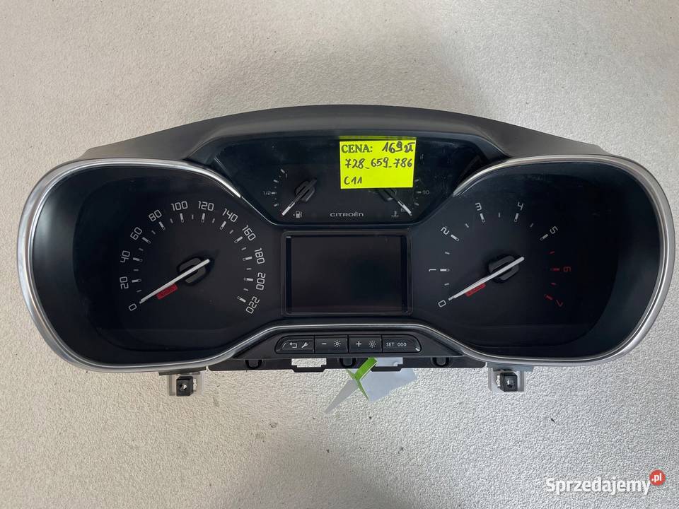 LICZNIK ZEGARY CITROEN C3 III 9813361680 Liczniki i zegary Warszawa