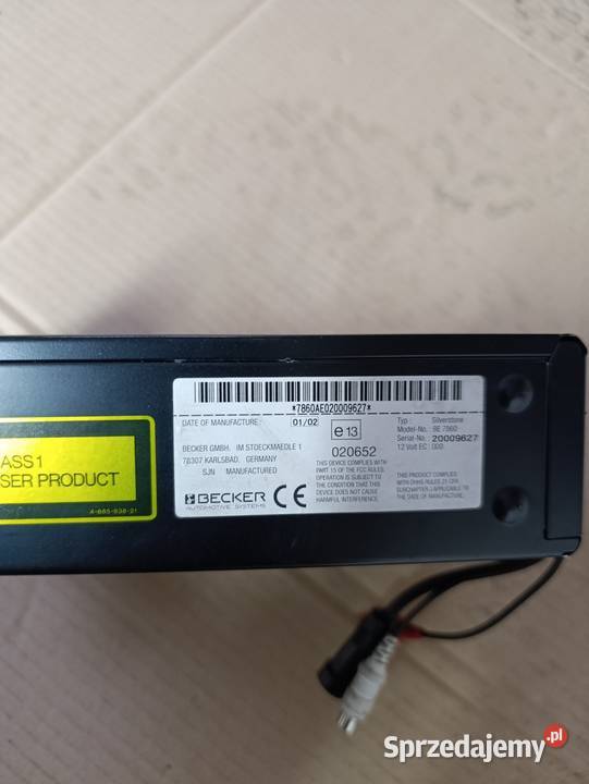 ZMIENIARKA BECKER SILVERSTONE BE 7860 6 DISC Pszczyna