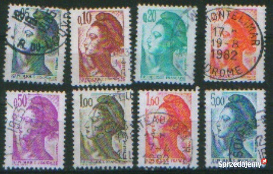 Zn Francja Mi 2299 300 2 3 5 6 8 11 kas 1982 Gliwice