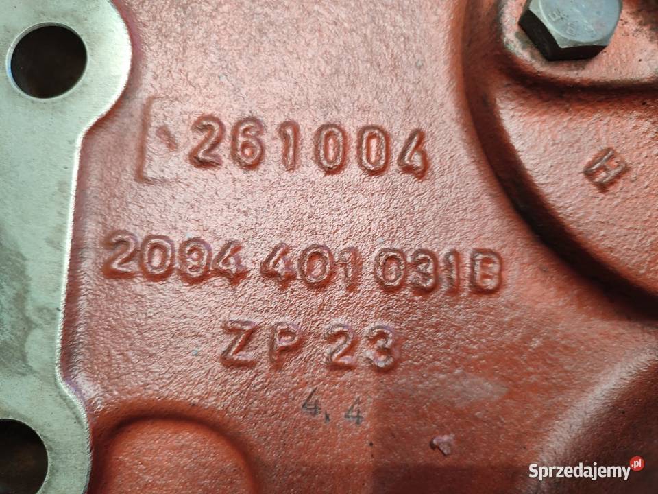 Obudowa skrzyni biegów 2094401031B DEUTZ FAHR wielkopolskie Wilkowo