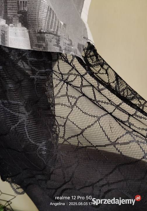 Zasłona zamieniająca z motywem NYC wielokolorowy Łódź sprzedam