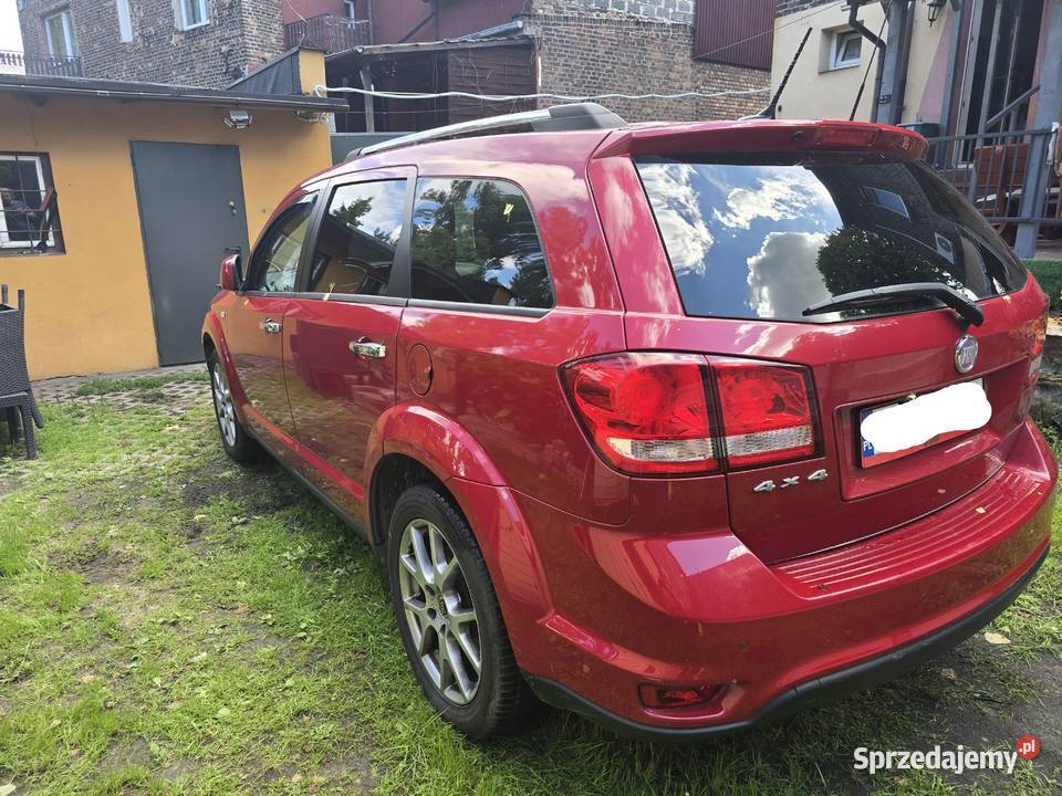 Fiat Freemont automat 4x4 7 osób elektrycznie ustawiane fotele śląskie Katowice
