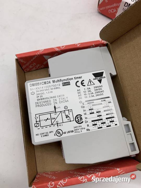 Carlo Gavazzi DMB5124 Przekaźnik czasowy