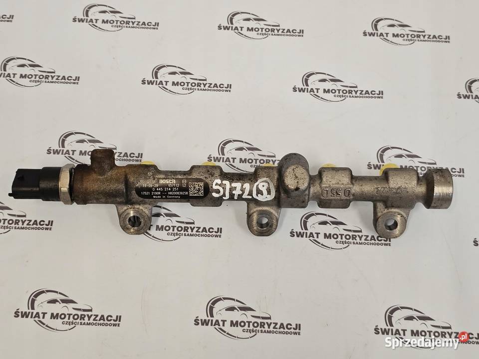 TRAFIC VIVARO 20 DCI 114 listwa wtryskowa