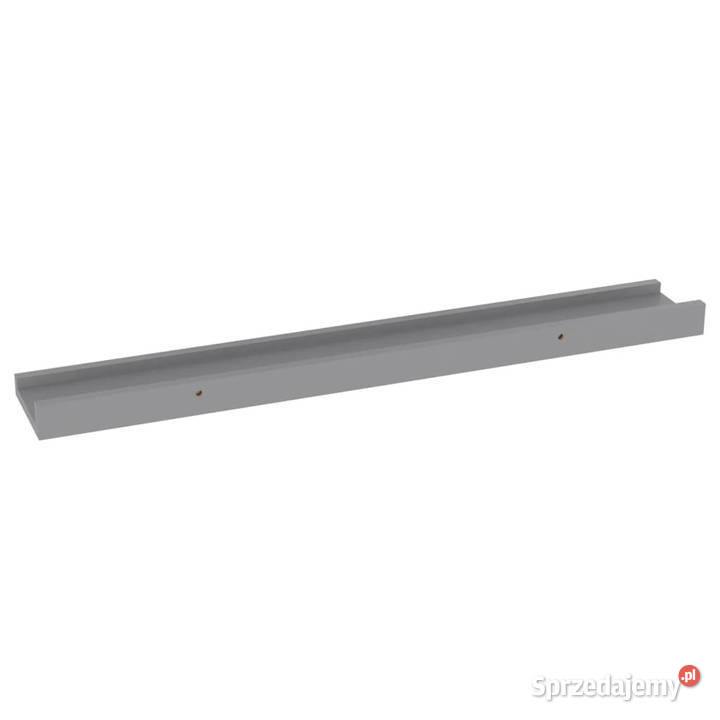 Półki ścienne 4 szare 60x9x3 WM326675 Warszawa sprzedam