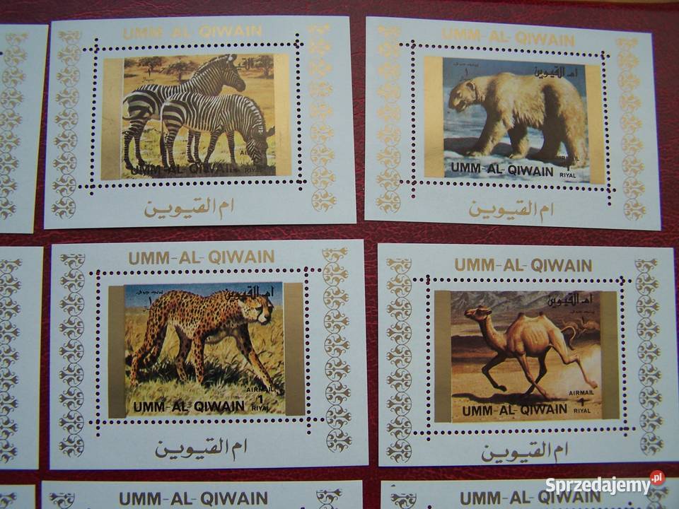 Umm Al Quiwain ZEA MNH 1972 Dzikie Zwierzęta Tychy sprzedam