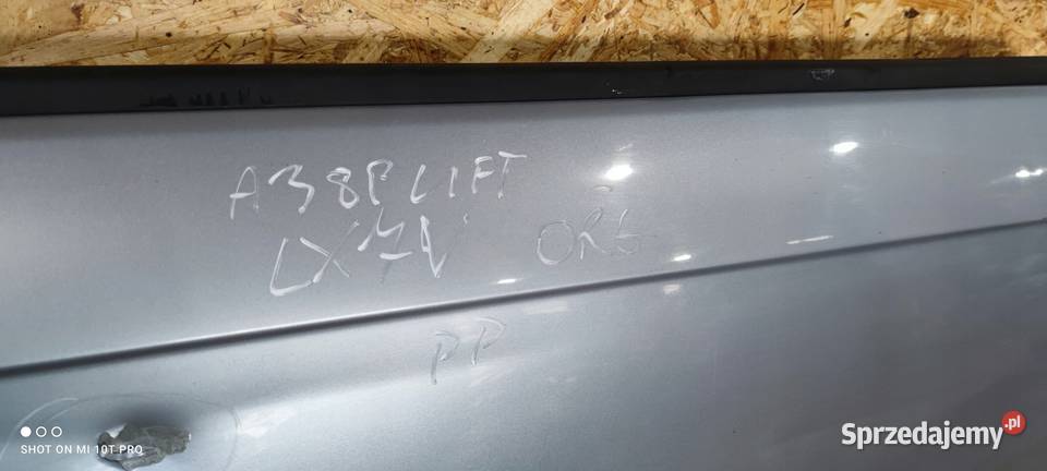 DRZWI PRAWY PRZÓD AUDI A3 8P LIFT LX7V ORYGIANŁ Przystajń