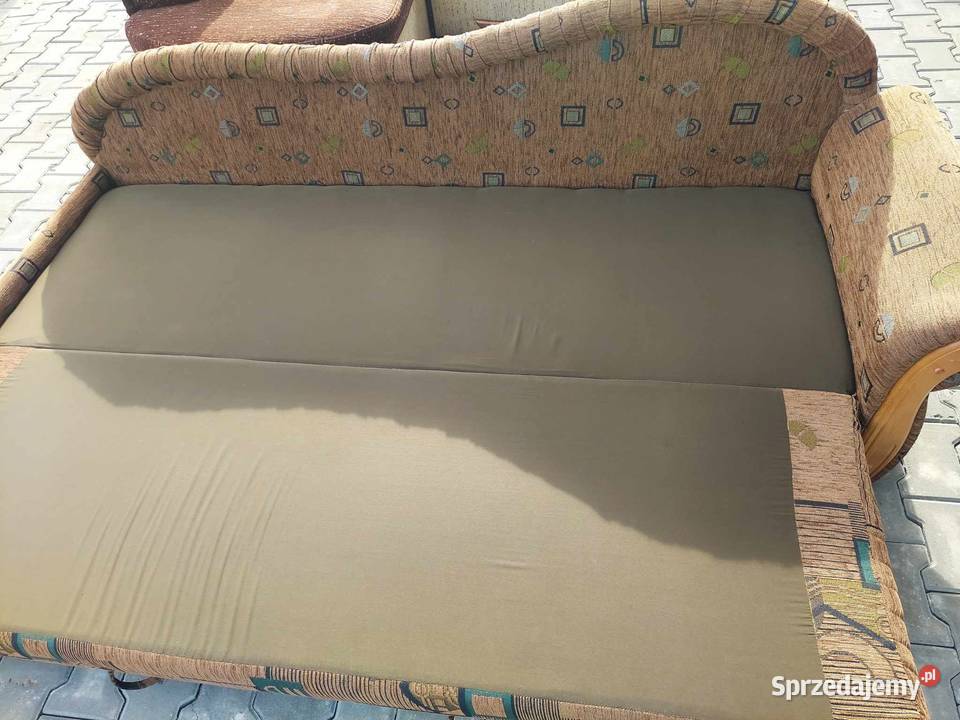 Kanapa sofa łóżko rozkładane możliwy transport Krosno sprzedam