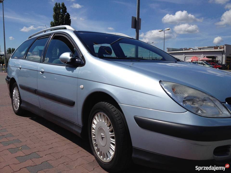 Citroen c5 błękitny metalik 2003 kombi Bydgoszcz