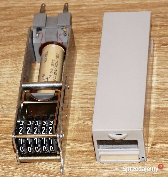 Telefoniczny mechaniczny licznik impulsów 2300 śląskie Gliwice