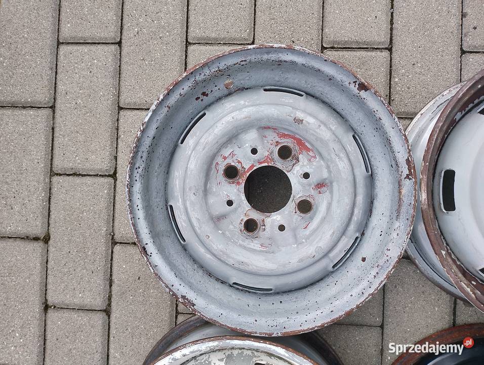 Komplet Felg Fiat 126p śląskie Bielsko-Biała