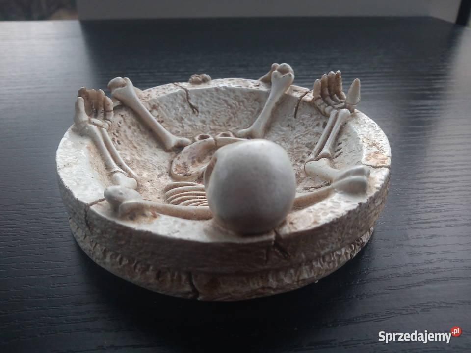 Popielniczka Szkielet Kolekcjonerska Ruda Śląska