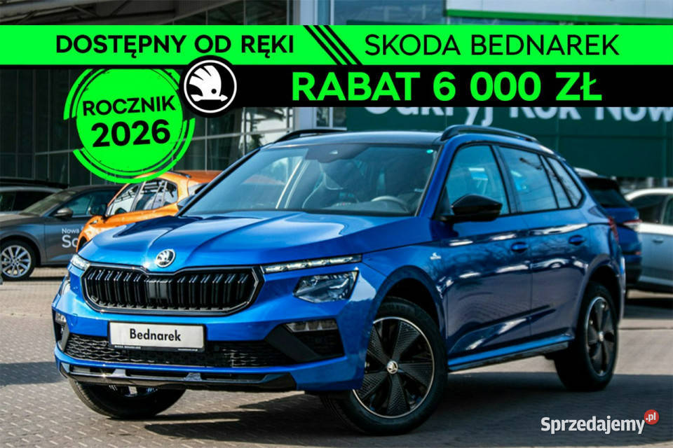 koda Kamiq Monte Carlo 15 TSI 150 DSG Dostępny benzyna Łódź