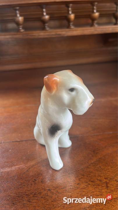 Piesek Figurka porcelanowa Śliczna figurka bez Gdańsk sprzedam
